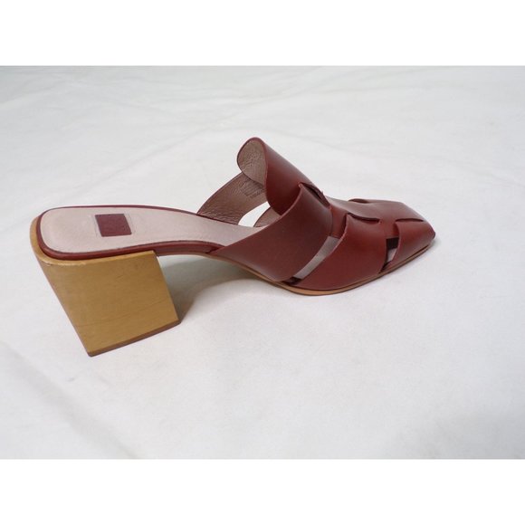 🆕 LOUISE ET CIE Nakita Woven Slides Sandal Shoes Brown 10 - Picture 8 of 12